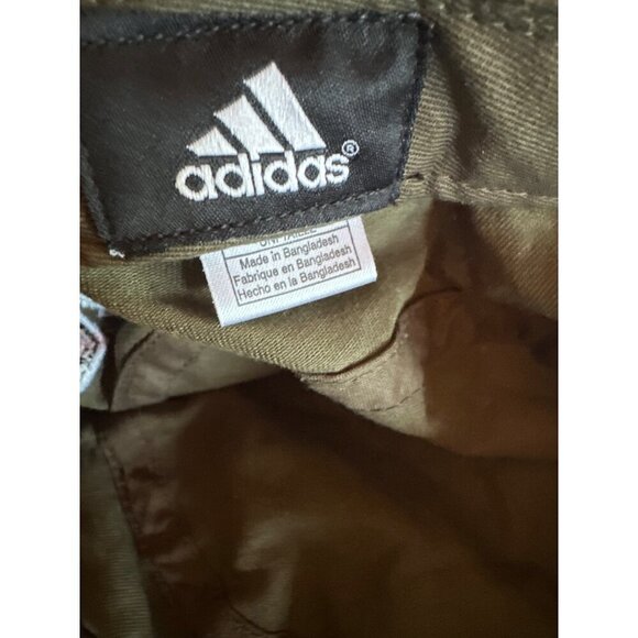 Adidas Olive Green Adjustable Baseball Cap With M Logo - Picture 6 of 7